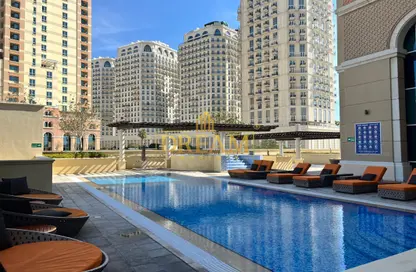 Apartment - Studio - 1 Bathroom for rent in Viva Bahriyah - The Pearl Island - Doha