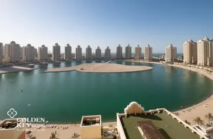 شقة - غرفة نوم - 2 حمامات للايجار في ابراج المتحدة - فيفا بحرية - جزيرة اللؤلؤة - الدوحة