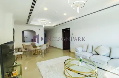Apartment - 1 Bedroom - 2 Bathrooms for rent in East Porto Drive - Porto Arabia - The Pearl Island - Doha