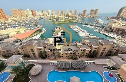 Apartment - 2 Bedrooms - 4 Bathrooms for sale in West Porto Drive - Porto Arabia - The Pearl Island - Doha Apartment - 2 Bedrooms - 4 Bathrooms for sale in West Porto Drive - Porto Arabia - The Pearl Island - Doha