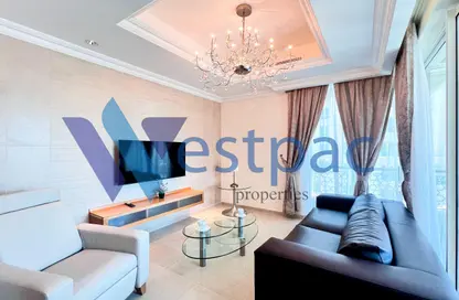 شقة - 2 غرف نوم - 3 حمامات للايجار في فيفا غرب - فيفا بحرية - جزيرة اللؤلؤة - الدوحة