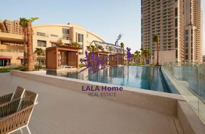 Apartment - 2 Bedrooms - 3 Bathrooms for rent in Abraj Bay - Abraj Quartiers - The Pearl Island - Doha