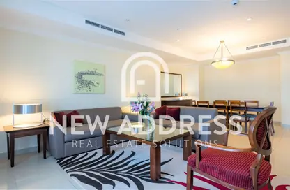 Apartment - 3 Bedrooms - 3 Bathrooms for rent in Porto Arabia - The Pearl Island - Doha