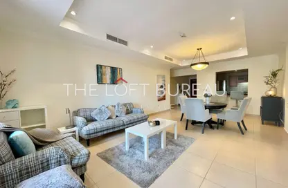 Apartment - 1 Bedroom - 2 Bathrooms for rent in West Porto Drive - Porto Arabia - The Pearl Island - Doha