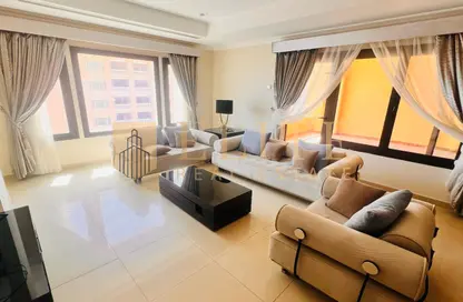Apartment - 1 Bedroom - 2 Bathrooms for rent in One Porto Arabia - Porto Arabia - The Pearl Island - Doha
