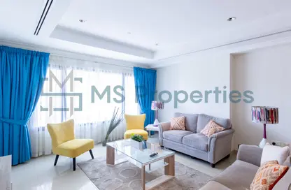 Apartment - 1 Bedroom - 2 Bathrooms for rent in West Porto Drive - Porto Arabia - The Pearl Island - Doha