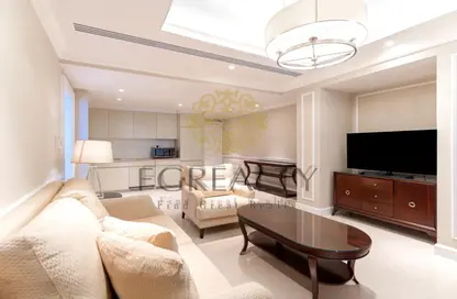 Apartment - 1 Bedroom - 2 Bathrooms for rent in Al Shatt Street - West Bay - Doha