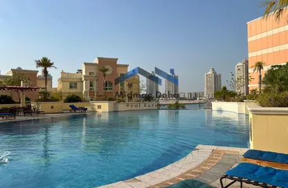 Apartment - Studio - 1 Bathroom for rent in Viva West - Viva Bahriyah - The Pearl Island - Doha