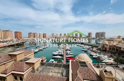 Apartment - 3 Bedrooms - 3 Bathrooms for rent in West Porto Drive - Porto Arabia - The Pearl Island - Doha