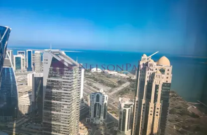 Office Space - Studio - 1 Bathroom for sale in Palm Tower B - Palm Towers - West Bay - Doha