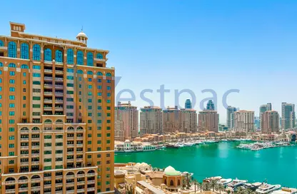 Apartment - 1 Bedroom - 2 Bathrooms for rent in East Porto Drive - Porto Arabia - The Pearl Island - Doha