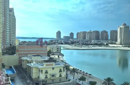Apartment - 1 Bedroom - 2 Bathrooms for rent in Viva Bahriyah - The Pearl Island - Doha