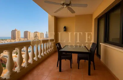 Apartment - Studio - 1 Bathroom for rent in East Porto Drive - Porto Arabia - The Pearl Island - Doha