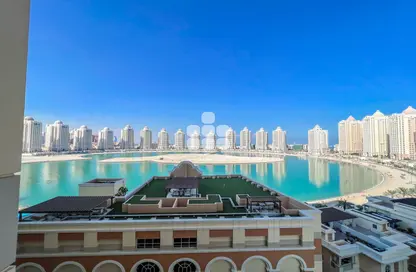 شقة - 3 غرف نوم - 4 حمامات للايجار في ابراج المتحدة - فيفا بحرية - جزيرة اللؤلؤة - الدوحة