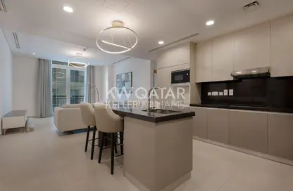 شقة - غرفة نوم - 2 حمامات للايجار في حدائق فلورستا - حدائق فلورستا - جزيرة اللؤلؤة - الدوحة