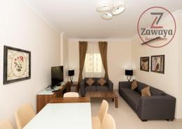 صورةغرفة المعيشة / غرفة الطعام لـ: شقة - 1 غرفة نوم - 1 حمام للكراء في أم غويلينا 4 - أم غويلينا - الدوحة, صورة 1