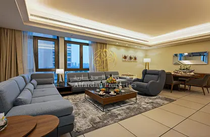 Apartment - 2 Bedrooms - 3 Bathrooms for rent in Al Gassar Resort - West Bay - Doha