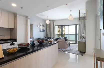 Kitchen image for: Apartment - 2 Bedrooms - 3 Bathrooms for sale in Waterfront Residential - The Waterfront - Lusail, Image 1