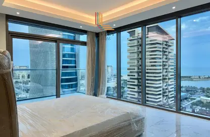 Apartment - 2 Bedrooms - 3 Bathrooms for rent in Marina Residences 195 - Marina District - Lusail