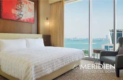 Room / Bedroom image for: Apartment - 2 Bedrooms - 2 Bathrooms for rent in West Bay - Doha, Image 1