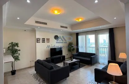 شقة - 2 غرف نوم - 3 حمامات للايجار في بورتو أرابيا - جزيرة اللؤلؤة - الدوحة