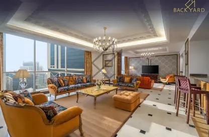 Duplex - 3 Bedrooms - 3 Bathrooms for rent in Dusit Hotel  and  Suites Doha - Diplomatic Street - West Bay - Doha