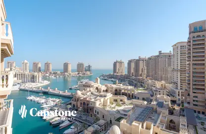 Water View image for: Apartment - 2 Bedrooms - 3 Bathrooms for rent in Marina Gate - Porto Arabia - The Pearl Island - Doha, Image 1