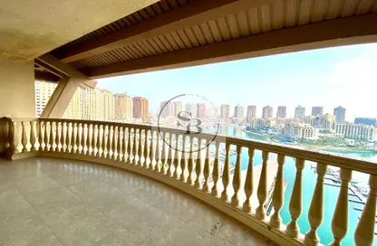 Apartment - 3 Bedrooms - 4 Bathrooms for rent in East Porto Drive - Porto Arabia - The Pearl Island - Doha