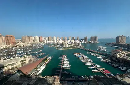 شقة - 3 غرف نوم - 4 حمامات للبيع في طريق بورتو الشرقي - بورتو أرابيا - جزيرة اللؤلؤة - الدوحة