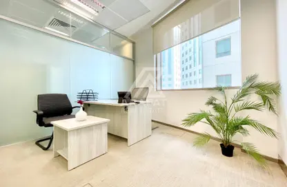 Office Space - Studio - 4 Bathrooms for rent in Barwa Tower - C-Ring Road - Al Sadd - Doha
