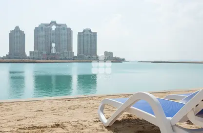 Apartment - 1 Bedroom - 2 Bathrooms for rent in Viva West - Viva Bahriyah - The Pearl Island - Doha