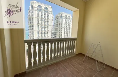 Apartment - 1 Bedroom - 2 Bathrooms for rent in Viva West - Viva Bahriyah - The Pearl Island - Doha