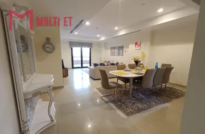 Apartment - 1 Bedroom - 2 Bathrooms for rent in East Porto Drive - Porto Arabia - The Pearl Island - Doha