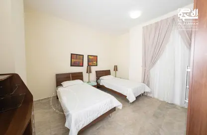 صورة لـ غرفة- غرفة النوم شقة - 2 غرف نوم - 2 حمامات للايجار في جلف ريزيدانس - جلف ريزيدانس - النصر - الدوحة ، صورة رقم 1