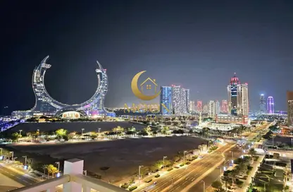 شقة - 2 غرف نوم - 3 حمامات للايجار في لوسيل ريسيدينس - منطقة المارينا - الوسيل