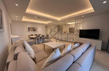 Apartment - 2 Bedrooms - 3 Bathrooms for rent in Lusail Marina Heights - Marina District - Lusail