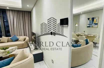 Apartment - 2 Bedrooms - 3 Bathrooms for rent in Lusail Marina Heights - Marina District - Lusail