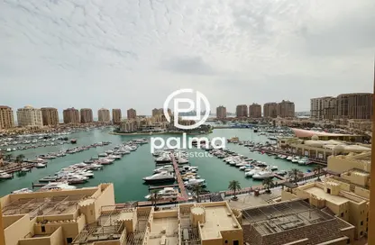Apartment - Studio - 1 Bathroom for rent in East Porto Drive - Porto Arabia - The Pearl Island - Doha