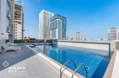 Apartment - 1 Bedroom - 2 Bathrooms for rent in Blossom Tower - Lusail