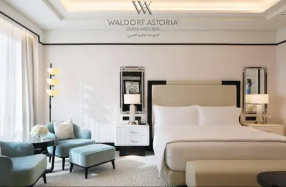 Hotel Apartments - Studio - 1 Bathroom for rent in West Bay Tower - West Bay - West Bay - Doha