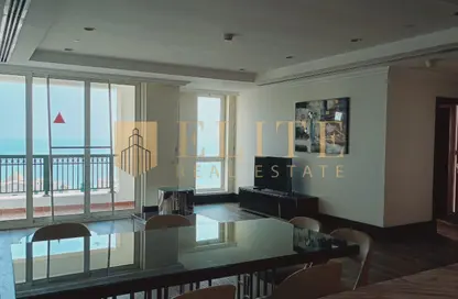 شقة - 2 غرف نوم - 3 حمامات للايجار في فيفا غرب - فيفا بحرية - جزيرة اللؤلؤة - الدوحة