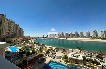 صورة لـ منظر مائي. شقة - 2 غرف نوم - 4 حمامات للايجار في فيفا غرب - فيفا بحرية - جزيرة اللؤلؤة - الدوحة ، صورة رقم 1