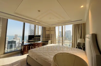 شقة - 2 غرف نوم - 2 حمامات للايجار في برج وست باي - الخليج الجنوبي - الخليج الغربي - الدوحة