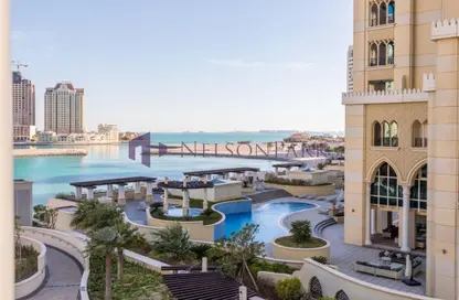 Apartment - 1 Bedroom - 2 Bathrooms for rent in Viva East - Viva Bahriyah - The Pearl Island - Doha