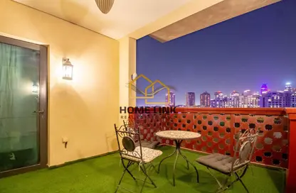 Townhouse - 2 Bedrooms - 3 Bathrooms for rent in Porto Arabia Townhouses - Porto Arabia - The Pearl Island - Doha