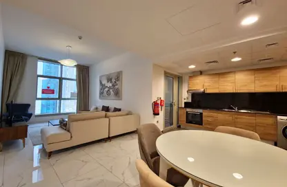 شقة - غرفة نوم - 2 حمامات للايجار في مرتفعات مارينا لوسيل - منطقة المارينا - الوسيل