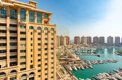 Apartment - 1 Bedroom - 1 Bathroom for rent in West Porto Drive - Porto Arabia - The Pearl Island - Doha