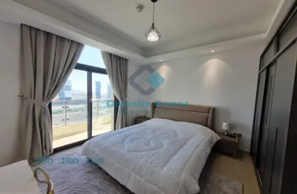 Room / Bedroom image for: Apartment - 2 Bedrooms - 2 Bathrooms for rent in Marina District - Lusail, Image 1