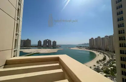شقة - 2 غرف نوم - 3 حمامات للايجار في فيفا سنترال - فيفا بحرية - جزيرة اللؤلؤة - الدوحة