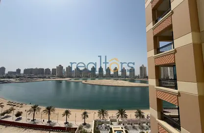 Apartment - 1 Bedroom - 2 Bathrooms for rent in Viva West - Viva Bahriyah - The Pearl Island - Doha